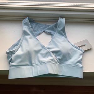 Nikki Blackkletter Gymshark exclusive sports bra